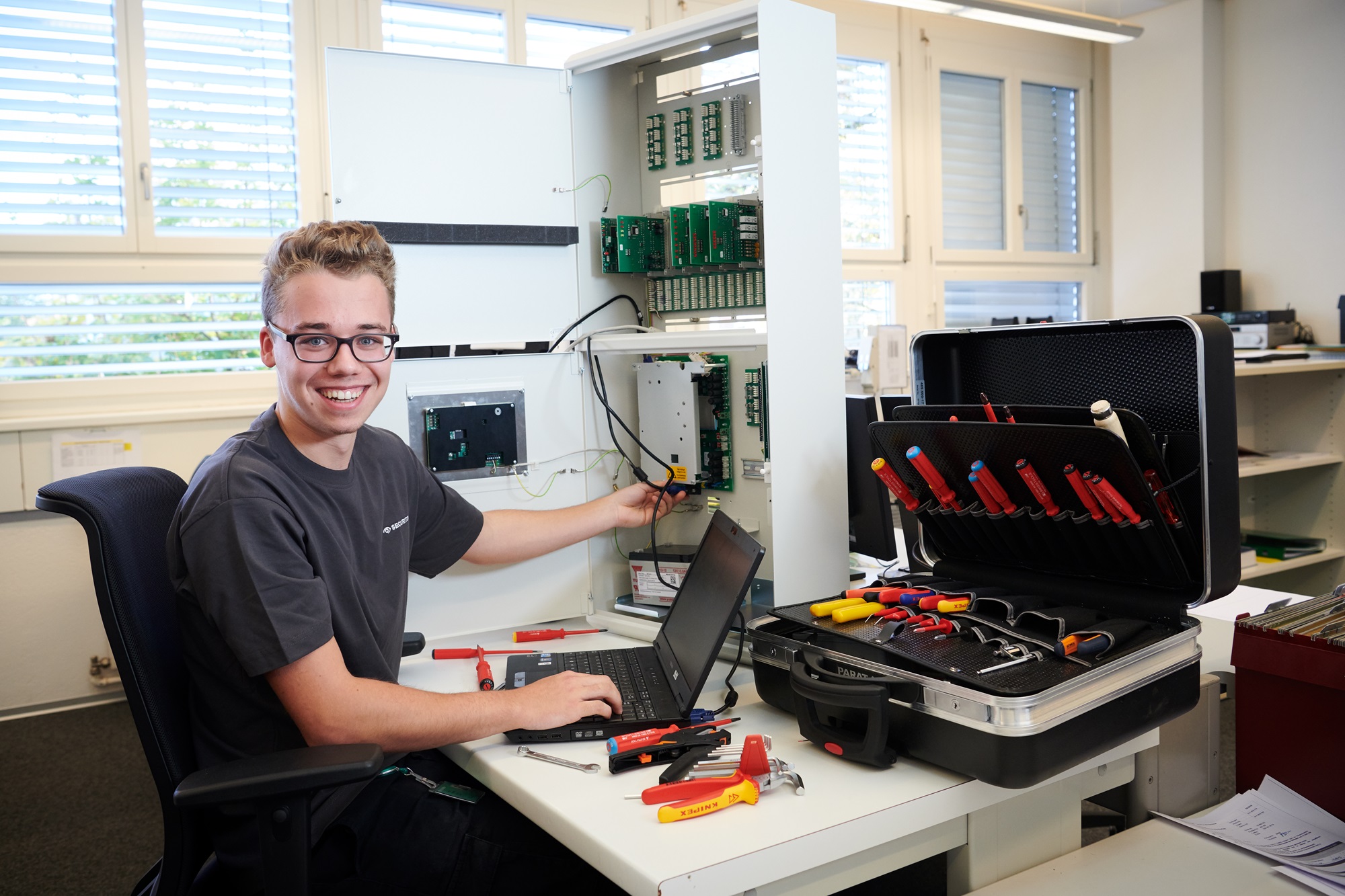 Starte deine Karriere bei Securiton
