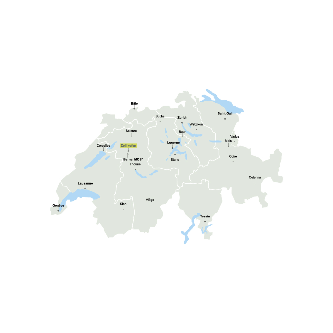 Swiss Map