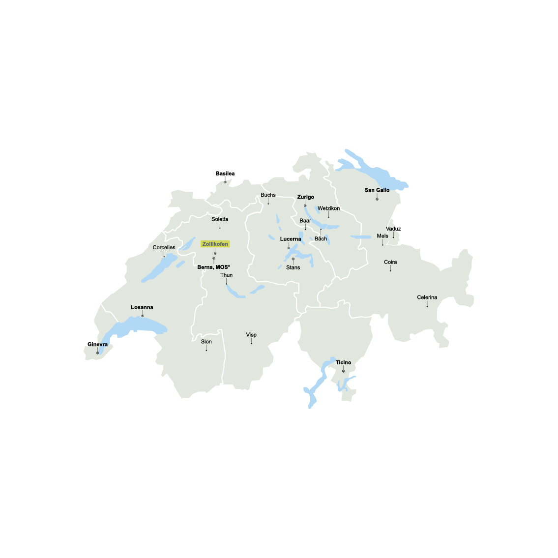 Swiss Map