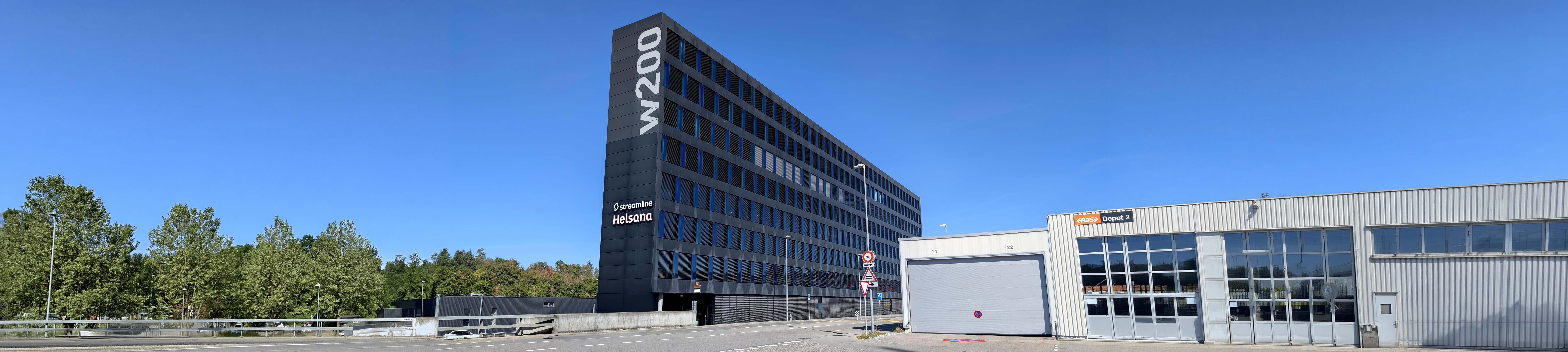 Gebäude Migros Pensionskasse von aussen
