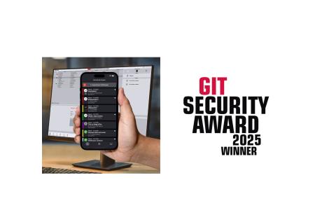 Erster Platz beim GIT Sicherheit Award 2025! 